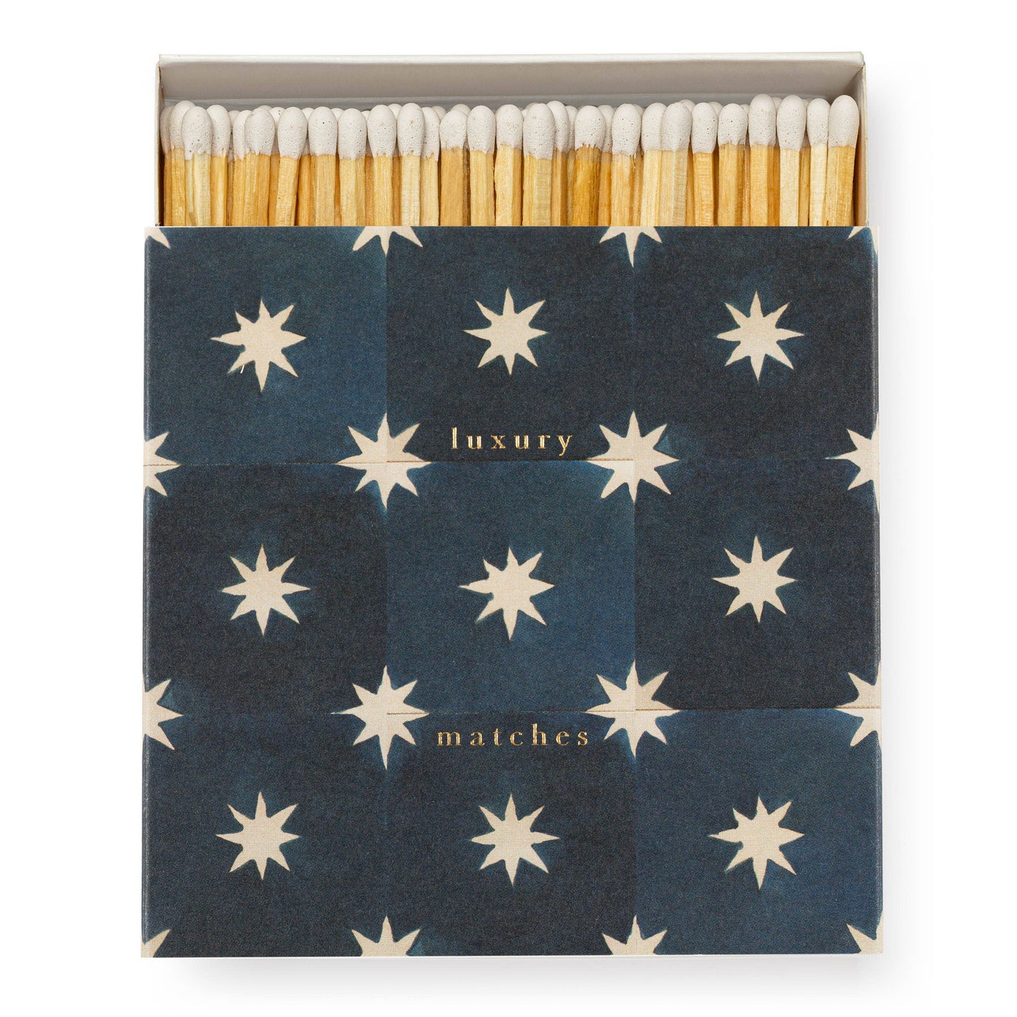 Navy Star Tile - Square - Safety Matches